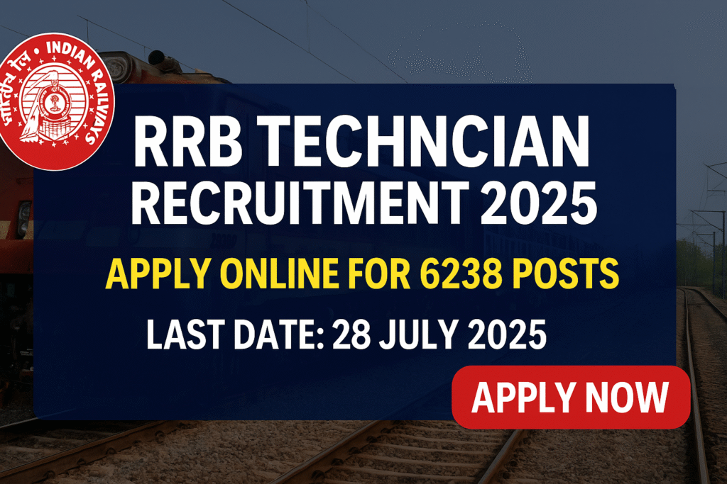 RRB Technician Recruitment 2025