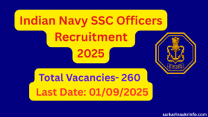 Indian Navy SSC Officers Recruitment 2025